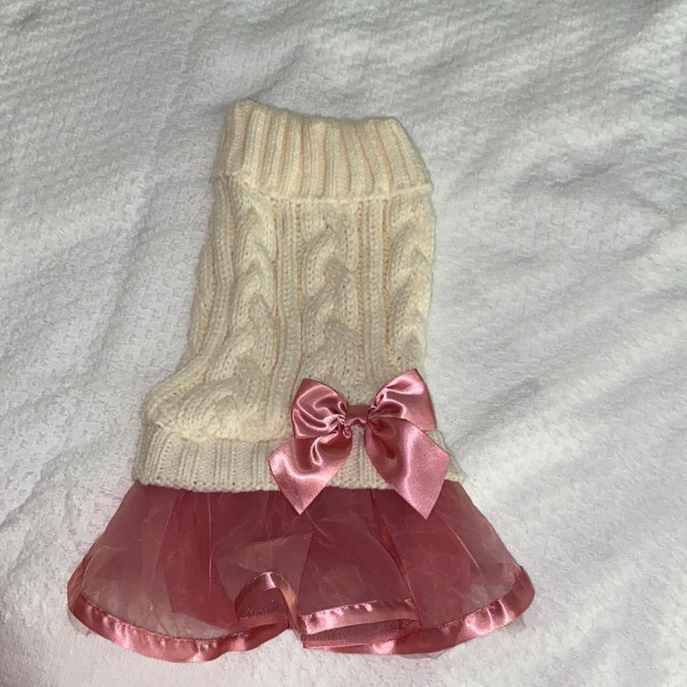 Beautiful dog dress for holidays